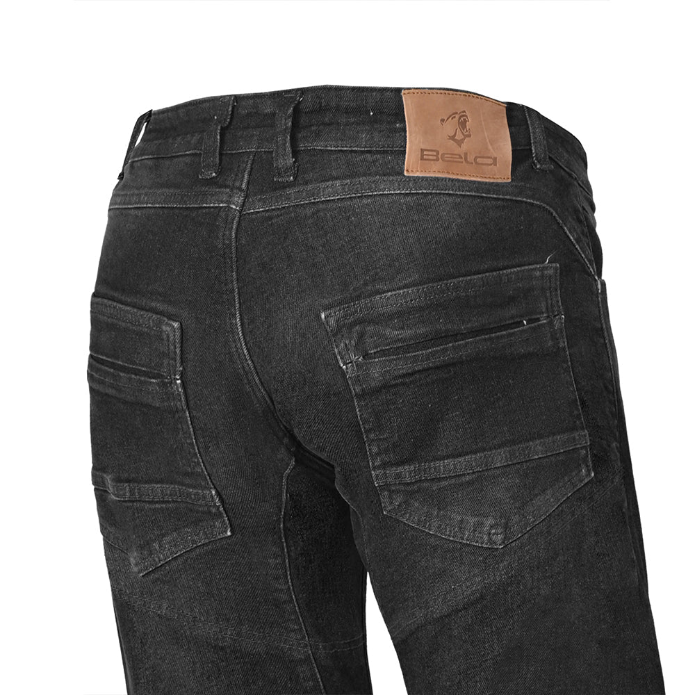 BELA KEVIN VAQUEROS Jeans Moto Black Pants 34L Inseam – 5 – Maximomoto PT