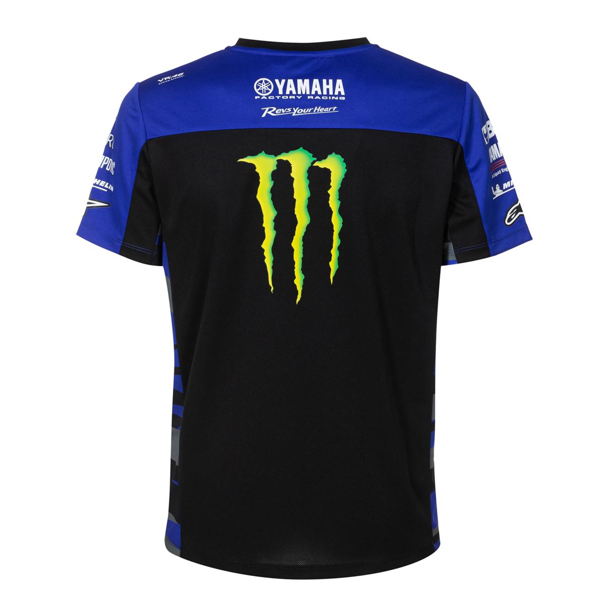 YAMAHA MONSTER ENERGÍA MOTOGP HOMBRE EQUIPO SHIRT Black/Blue – 2 – Maximomoto PT