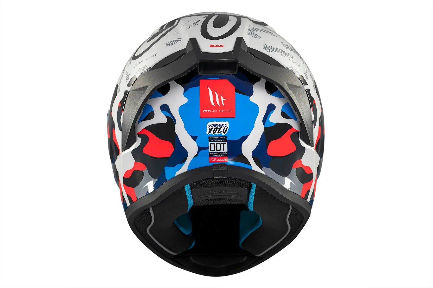 MT STINGER 2 YOZU A7 GRAPHICS MOTORCYCLE FULL FACE HELMET – 5 – Maximomoto PT
