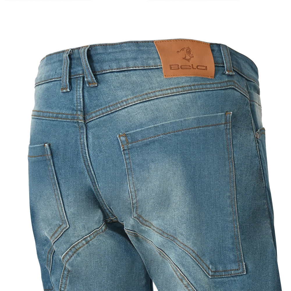 BELA ROCKER Jeans Moto Calcas CE Approved AA Azul Claro – 7 – Maximomoto PT