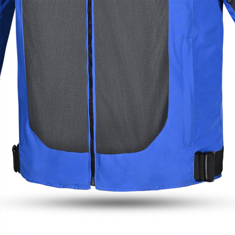 R-TECH SPIRAL MESH Motorcycle Jackets Blue Gray Green – 5 – Maximomoto PT