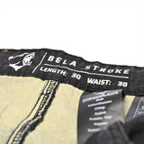 BELA STROKE VAQUERO Denim Moto Calcas Preto 32L Inseam