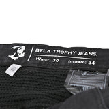 BELA KEVLAR TROPHY Moto Calcas Preto 34L Inseam
