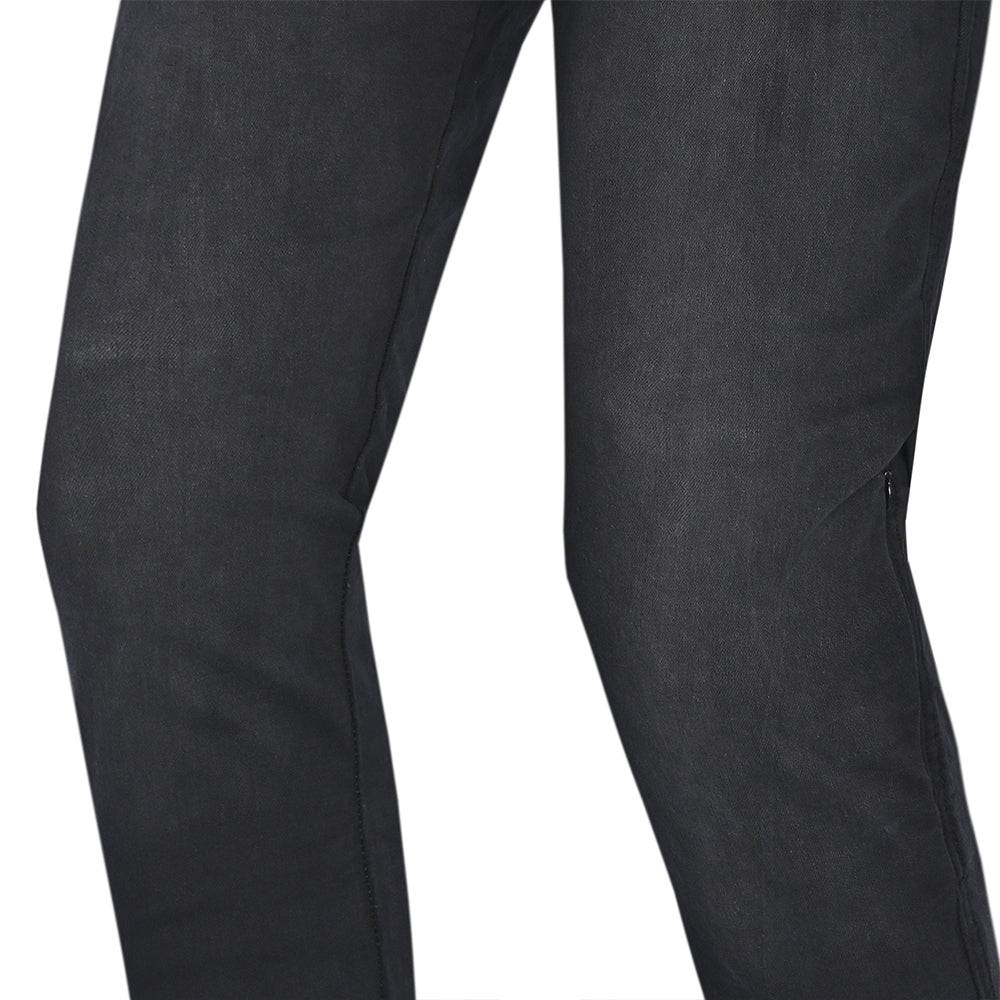 BELA RIO Slim Fit Jeans Moto Homem Calcas Preto 32L Inseam