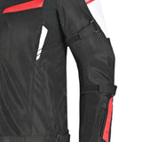 BELA SPRINTER Moto Textil Casaco Preto Vermelho