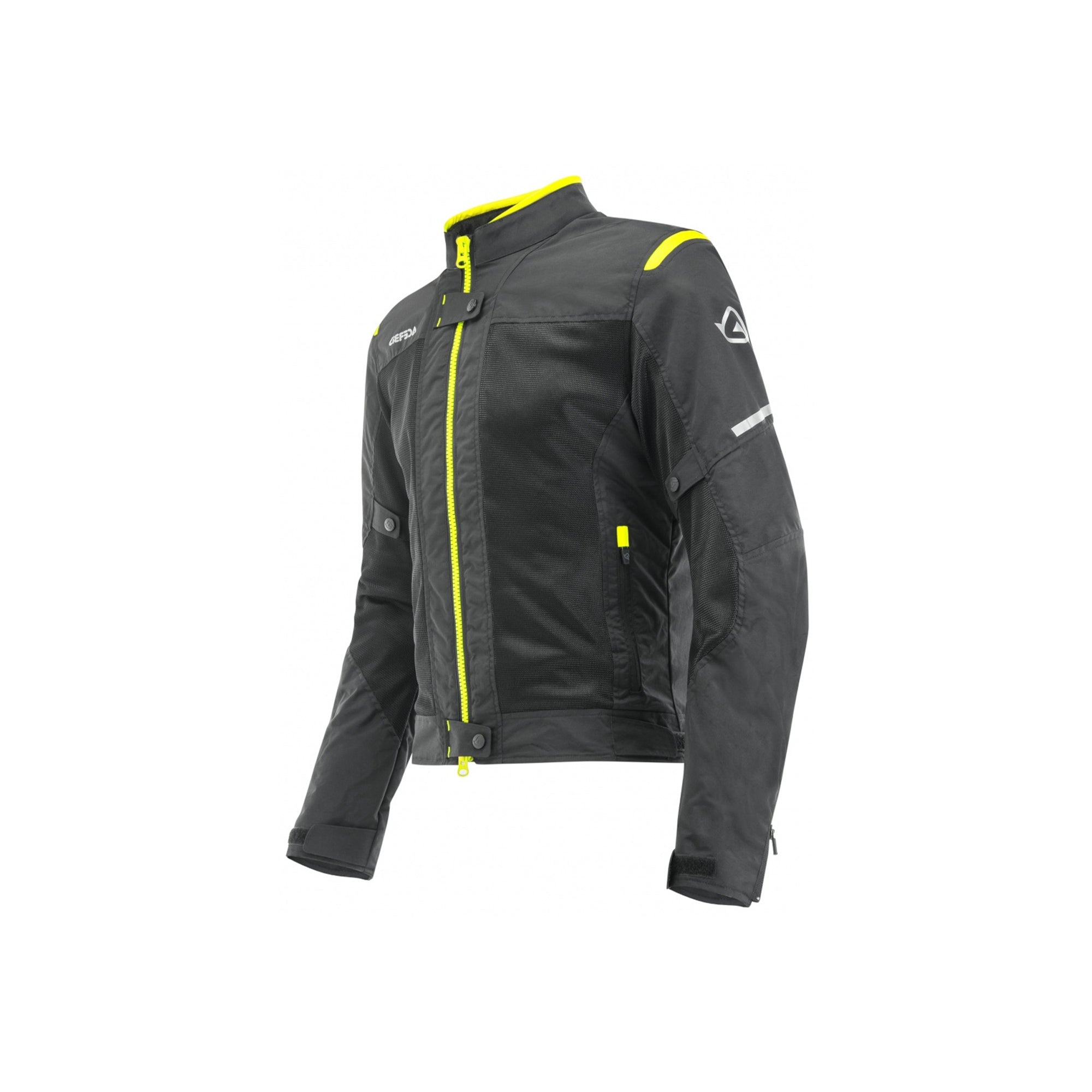 ACERBIS - casacos Ce Ramsey Vented Man Negro/Amarillo – 1 – Maximomoto PT