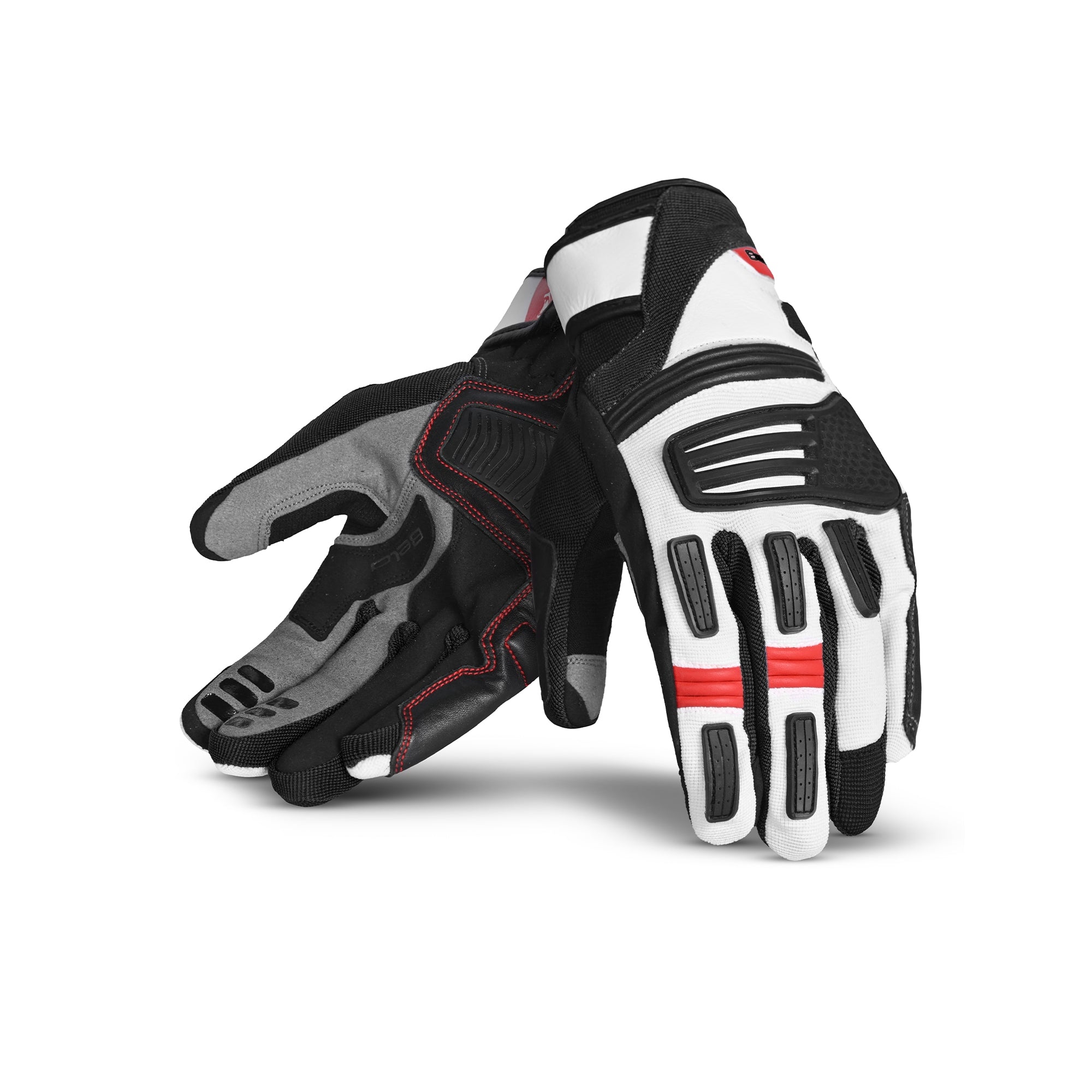 BELA ARIZON Moto Homem Textile Luvas Preto Vermelho – 1 – Maximomoto PT