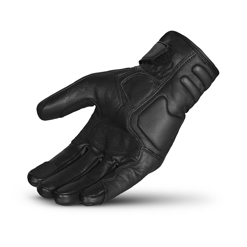 BELA RUSH Women's Leather Motorcycle Gloves Black – 4 – Maximomoto PT
