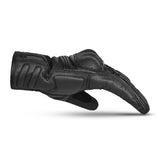 BELA RUSH Moto Senhora Couro Luvas Preto