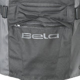 BELA HURRICANE 3 Em 1 Senhora Motocicleta Casaco Preto Cinzento Amarelo