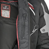 BELA PANTHER Moto Textil Casacos Preto Cinzento Escuro