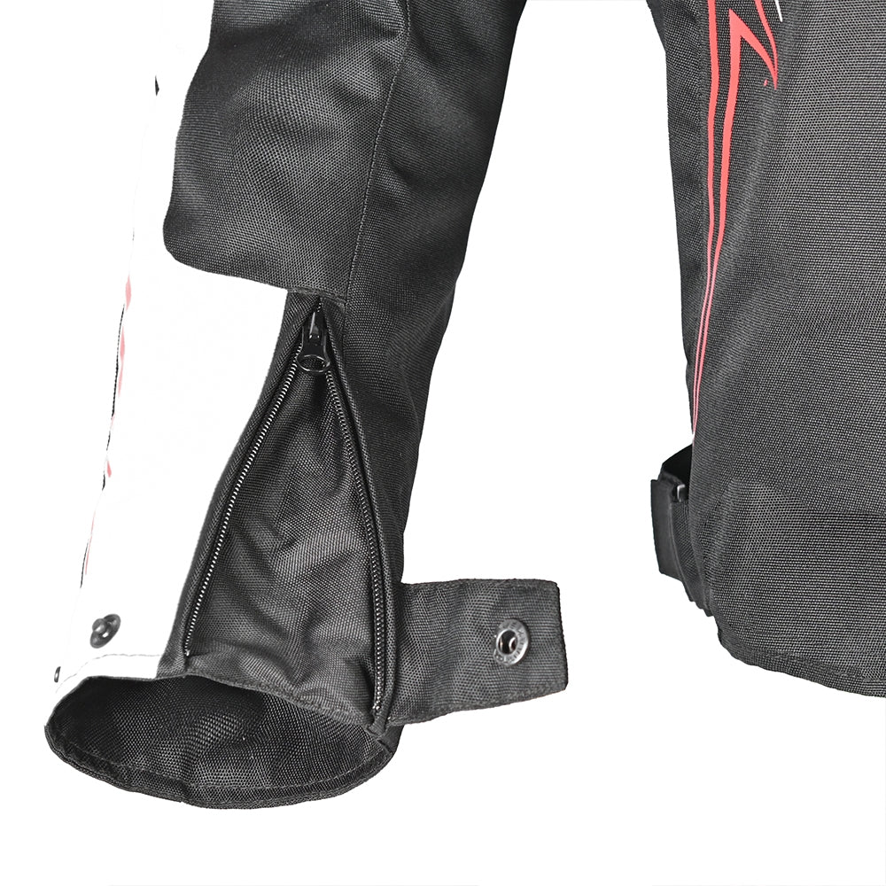 BELA Panther Moto Textil Casacos Preto Branco Vermelho