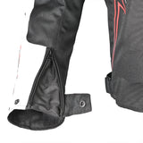 BELA Panther Moto Textil Casacos Preto Branco Vermelho