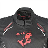 BELA Panther Moto Textil Casacos Preto Branco Vermelho