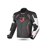 BELA Panther Moto Textil Casacos Preto Branco Vermelho
