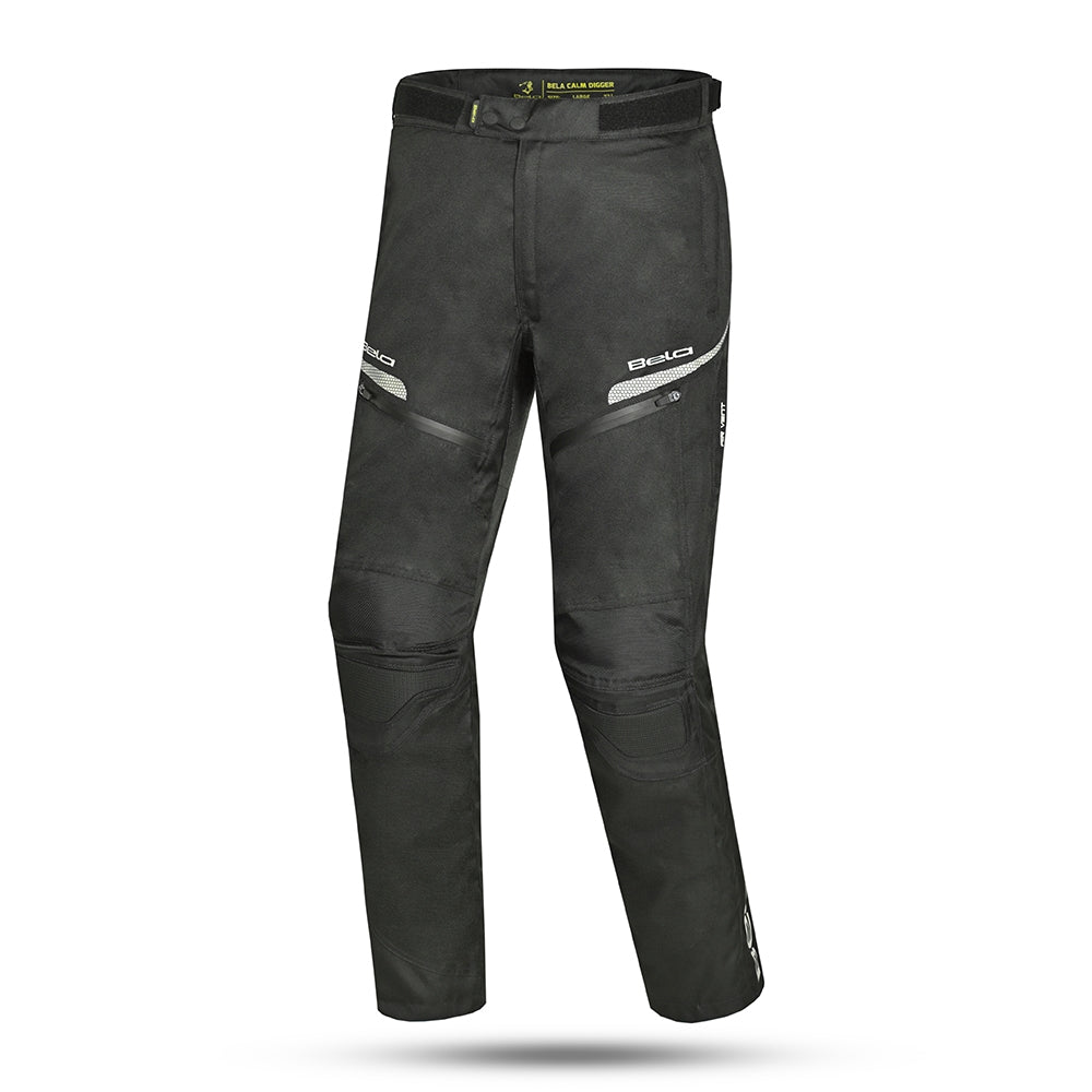 BELA CALM DIGGER Moto Textil Calcas Homem Preto Amarelo 32L