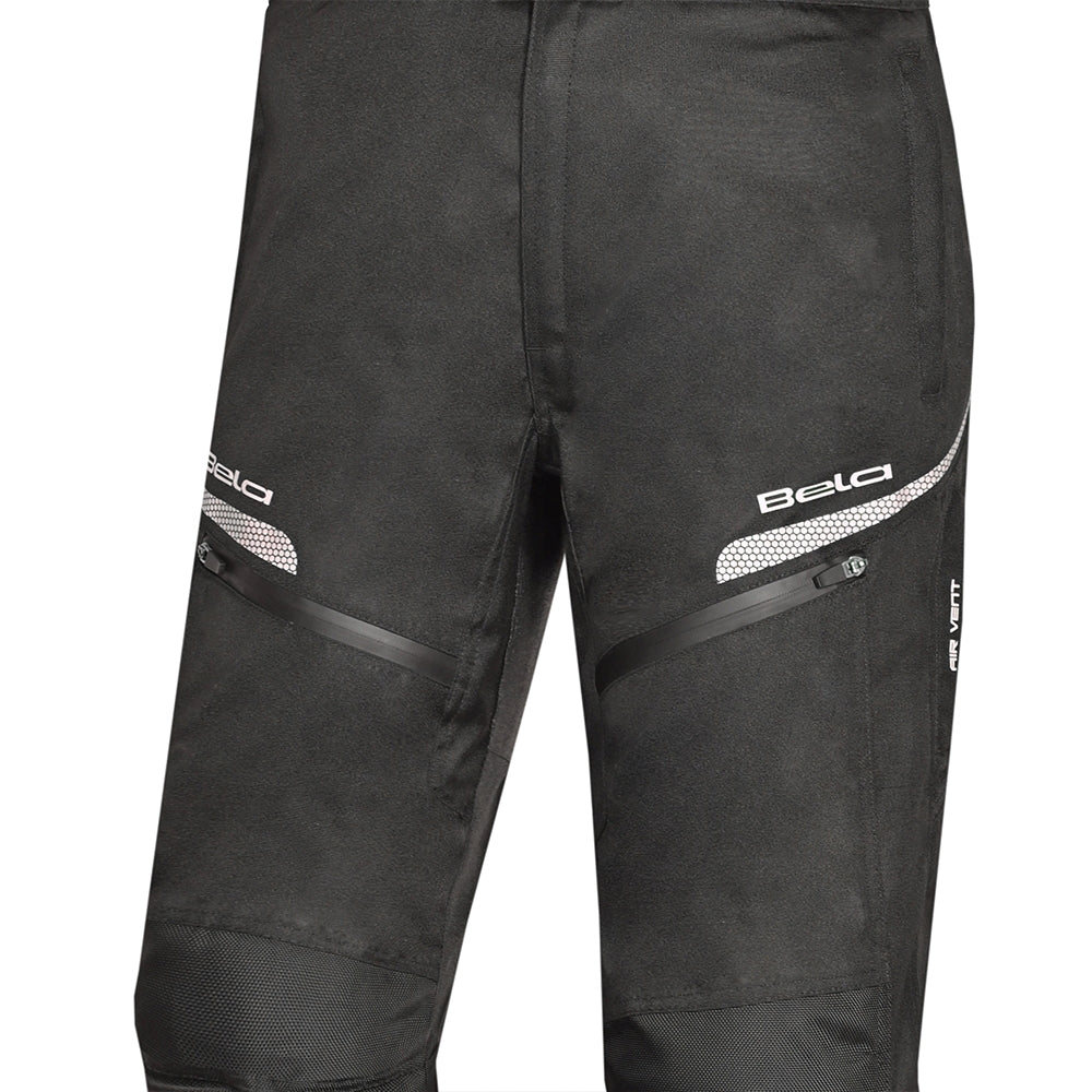 BELA CALM DIGGER Moto Homem Calcas Preto Vermelho 32L