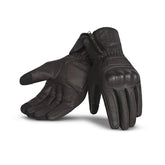 R-TECH DYNAMIC Motorcycle Leather Gloves Brown – Maximomoto PT