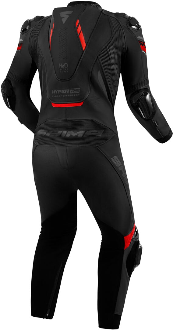SHIMA MONO HYPER RS 1PC Moto Fatos Preto Vermelho