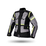 SPYKE EQUATOR DRY TECHNO Moto Senhora Casacos Cinza Antra Amarelo