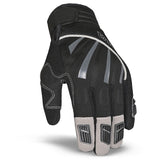 SHUA Moto Luvas Textil Swispo Estilo Preto