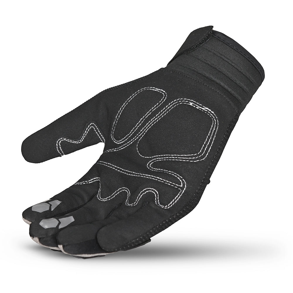 SHUA Moto Luvas Textil Swispo Estilo Preto