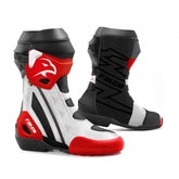 FALCO RACING ELITE GP BOOTS WHITE/RED – Maximomoto PT