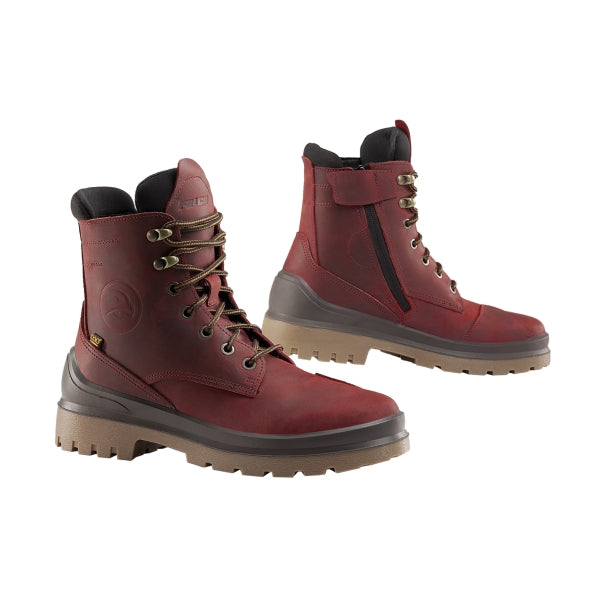 FALCO VIKY BURGUNDY SCOOTER/MAXISCOOTER BOOTS – 1 – Maximomoto PT