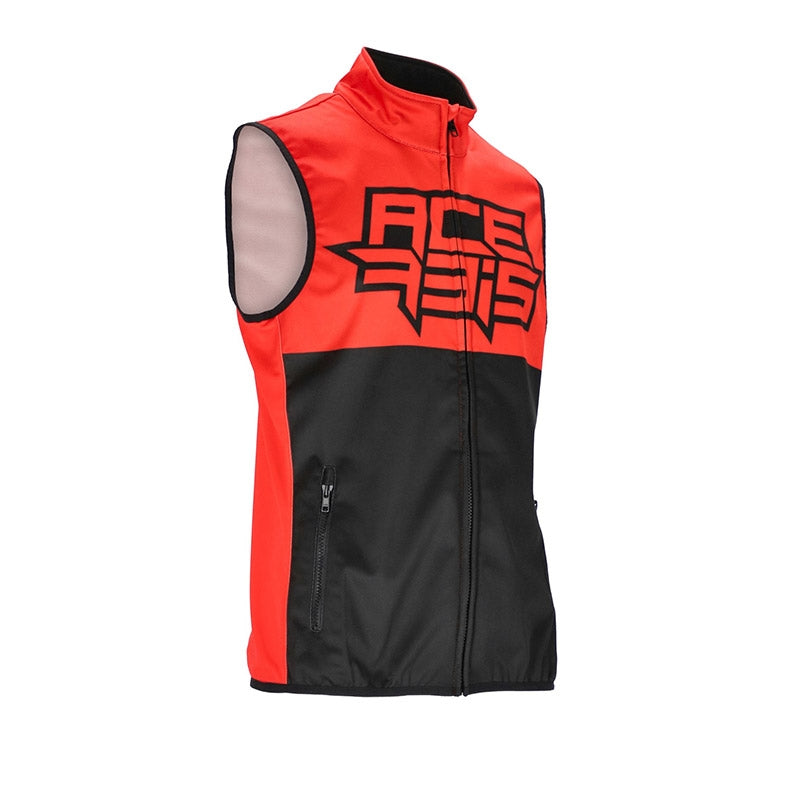 ACERBIS - CHALECO SOFTSHELL LINEAR NERO/ROSSO – 3 – Maximomoto PT