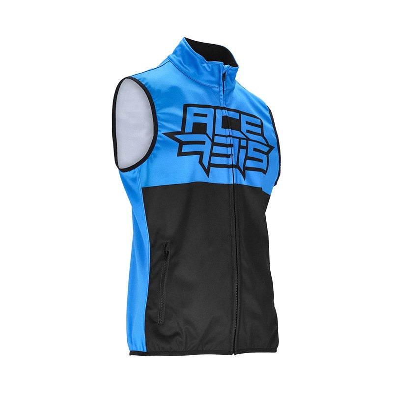 ACERBIS - CHALECO SOFTSHELL LINEAR NERO/BLU – 3 – Maximomoto PT
