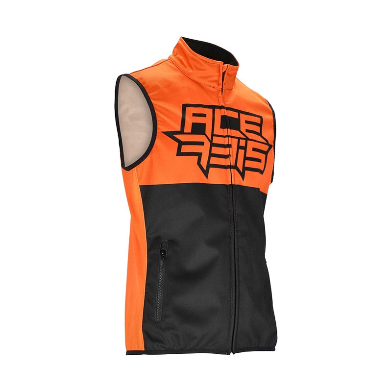 ACERBIS - CHALECO SOFTSHELL LINEAR NERO/ARANCIO – 2 – Maximomoto PT