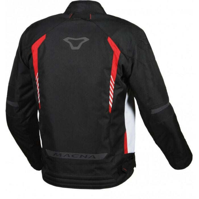 MACNA GRISCO Moto Homem Textil Casaco Preto Branco Vermelho