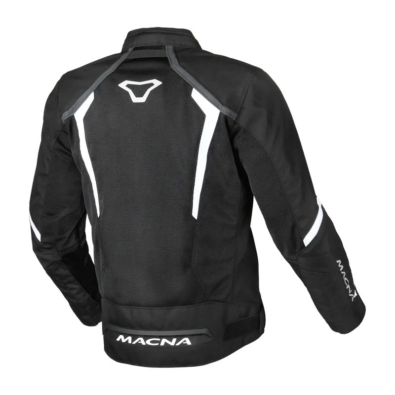 Macna Grisco Textile Men's Jackets Black/White – 2 – Maximomoto PT