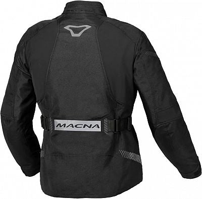 MACNA NIVALA Senhora Moto Impermeável Textil Casacos Áqua Preto