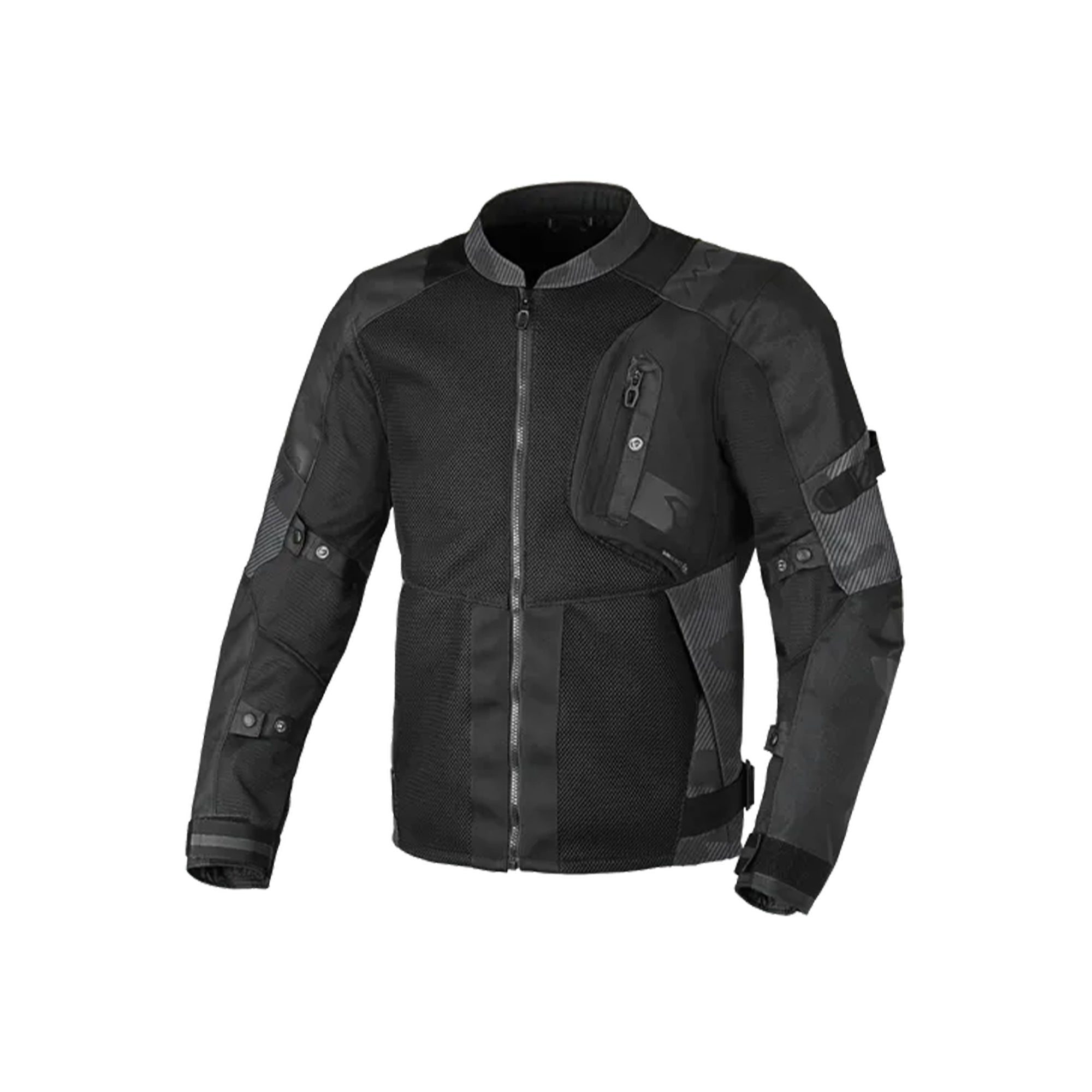 MACNA RADDIC Moto Homem Textil Casacos Camuflagem Cinza Preto