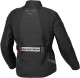 Macna Nivala impermeable casacos textil Mujer Black/pink