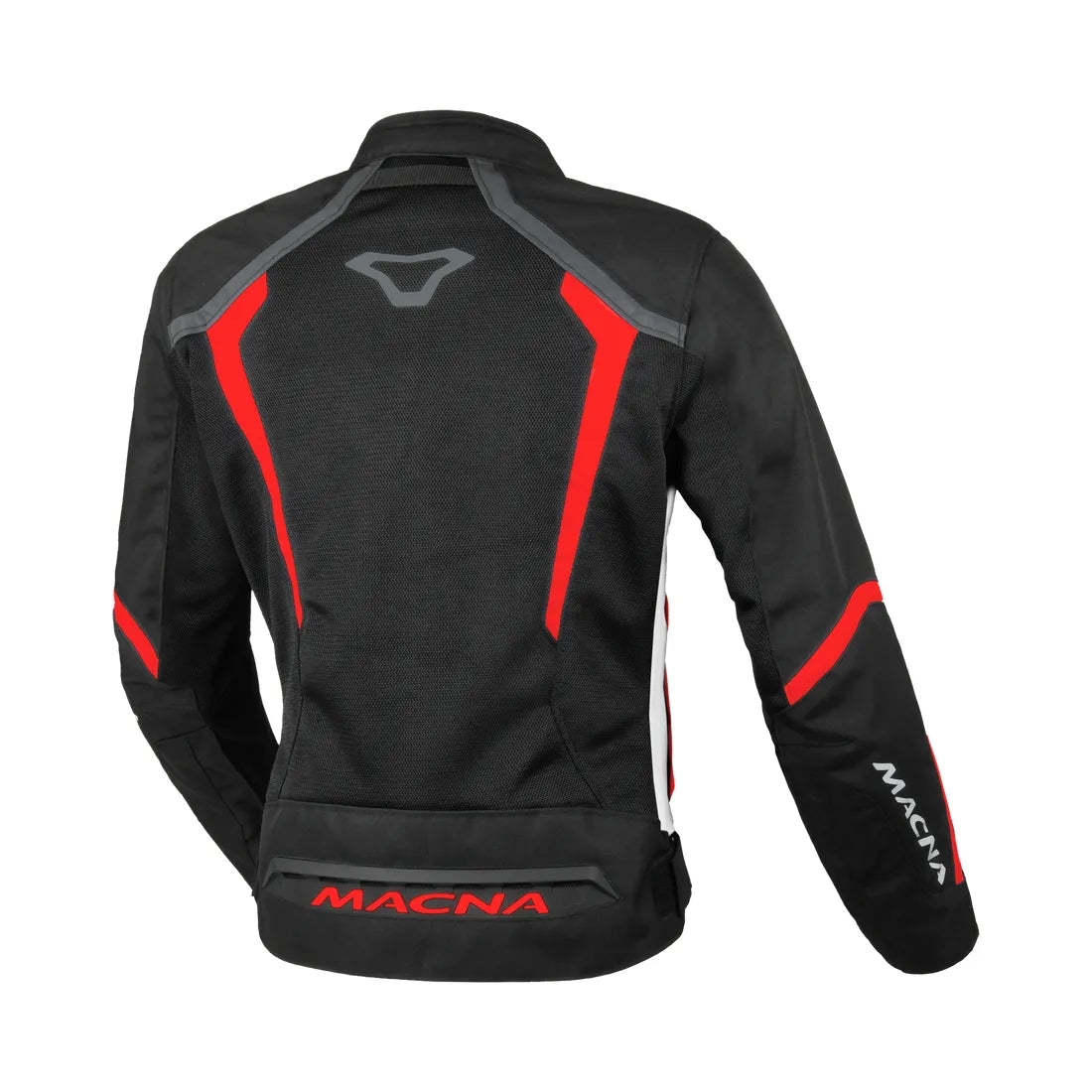 MACNA GRISCO Moto Senhora Textil Casacos Preto Branco Vermelho