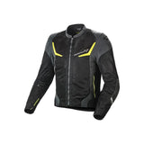 Macna Orcano casacos textil Man Black/Night eye/fluo yellow