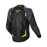 Macna Orcano casacos textil Man Black/Night eye/fluo yellow