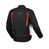 Macna Tazar casacos textil impermeable Black/white/red