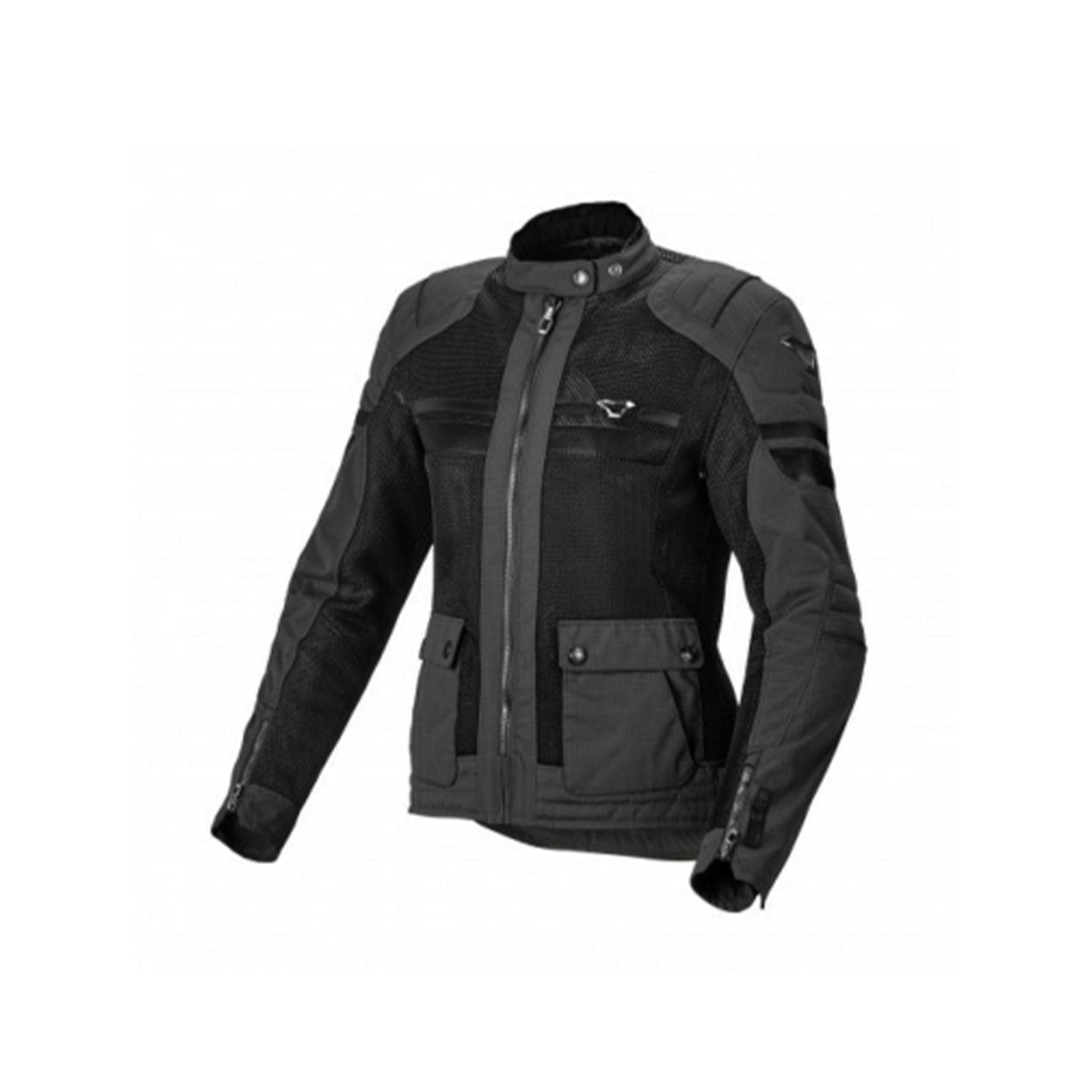 Macna Fluent NightEye Lady Black Textile Jackets – 1 – Maximomoto PT