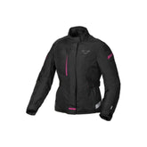 Macna Nivala impermeable casacos textil Mujer Black/pink – Maximomoto PT