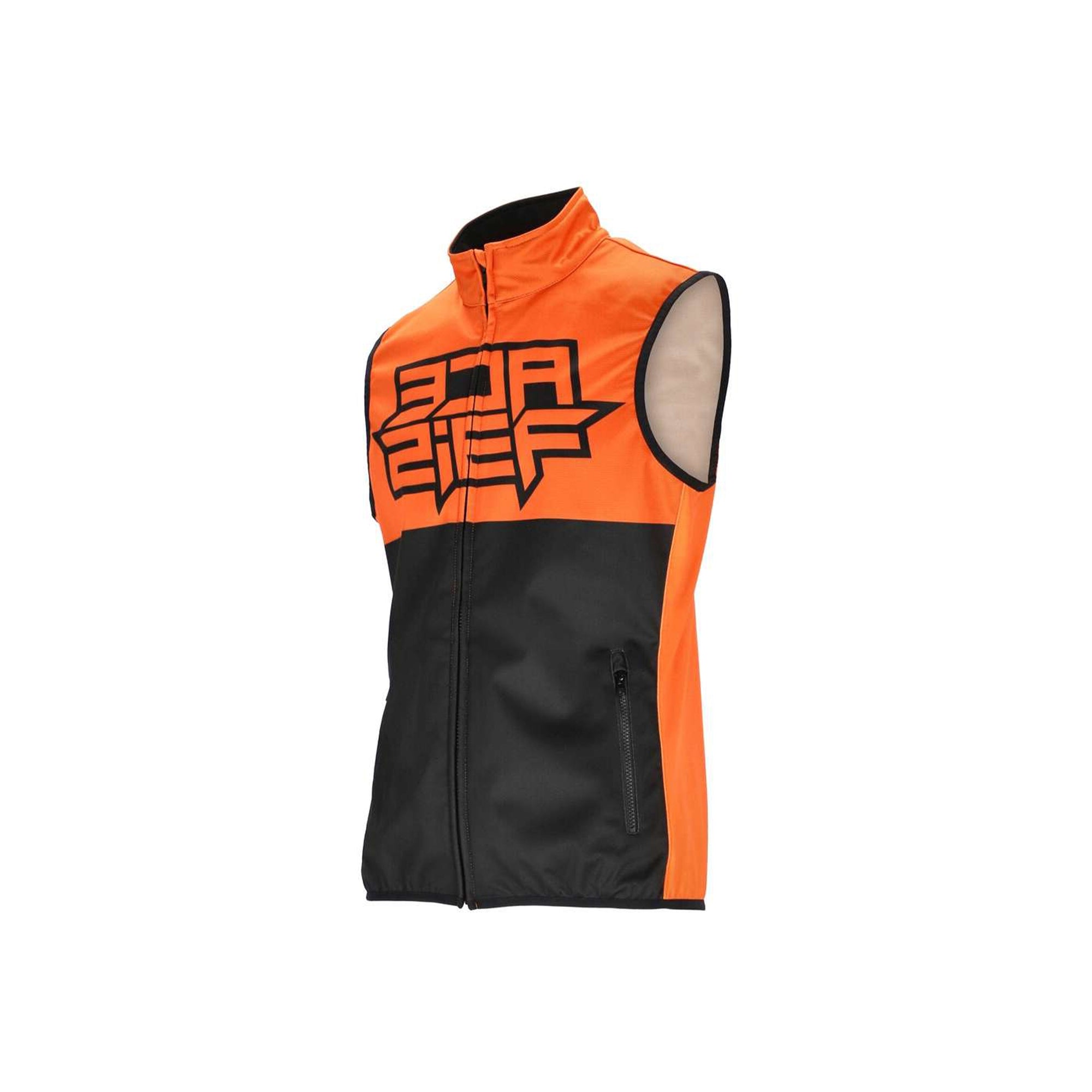 ACERBIS - CHALECO SOFTSHELL LINEAR NERO/ARANCIO – 1 – Maximomoto PT