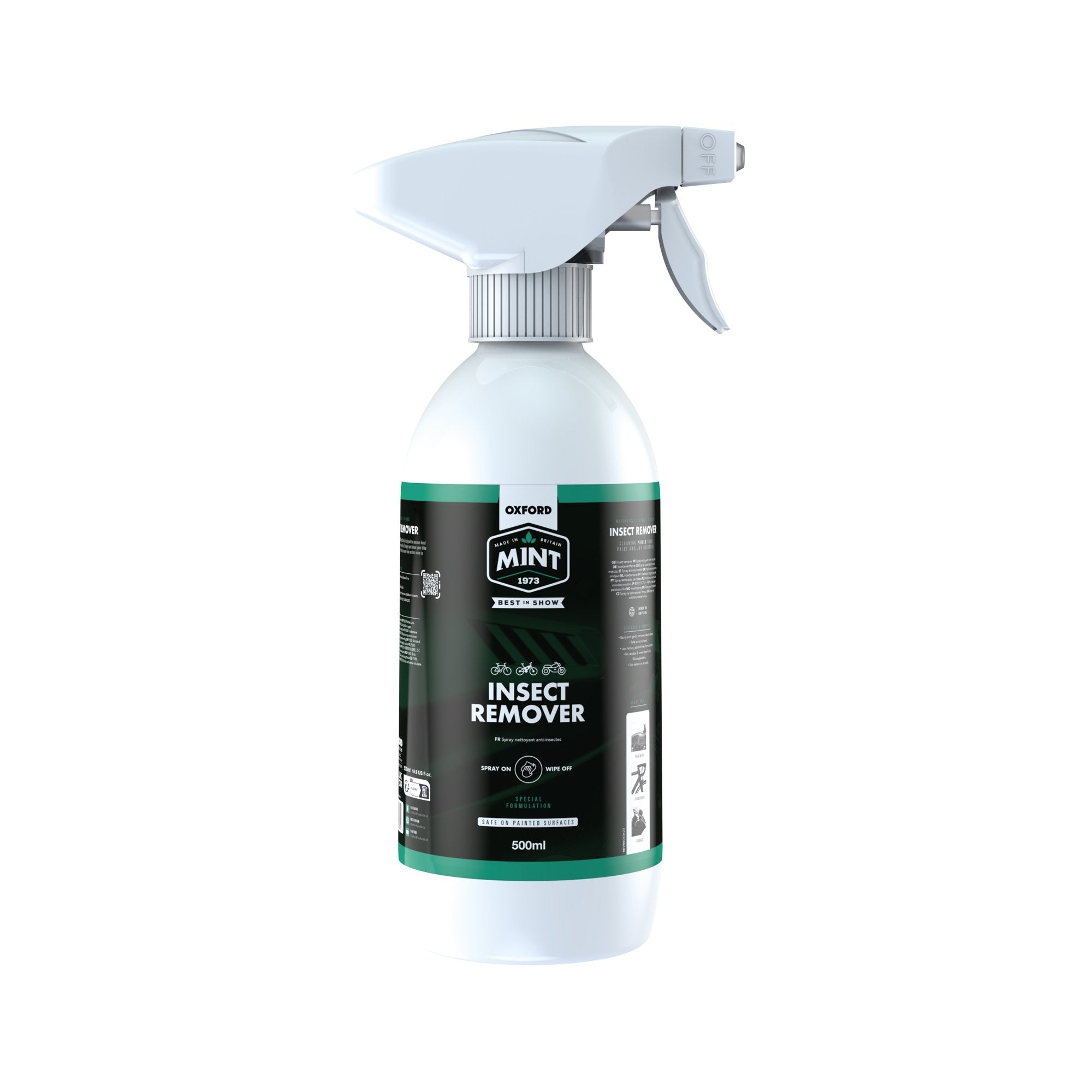 OXFORD - Mint Insect Remover Spray 500ml - SECURTEX MOTOR S.L (t/a MaximoMoto)