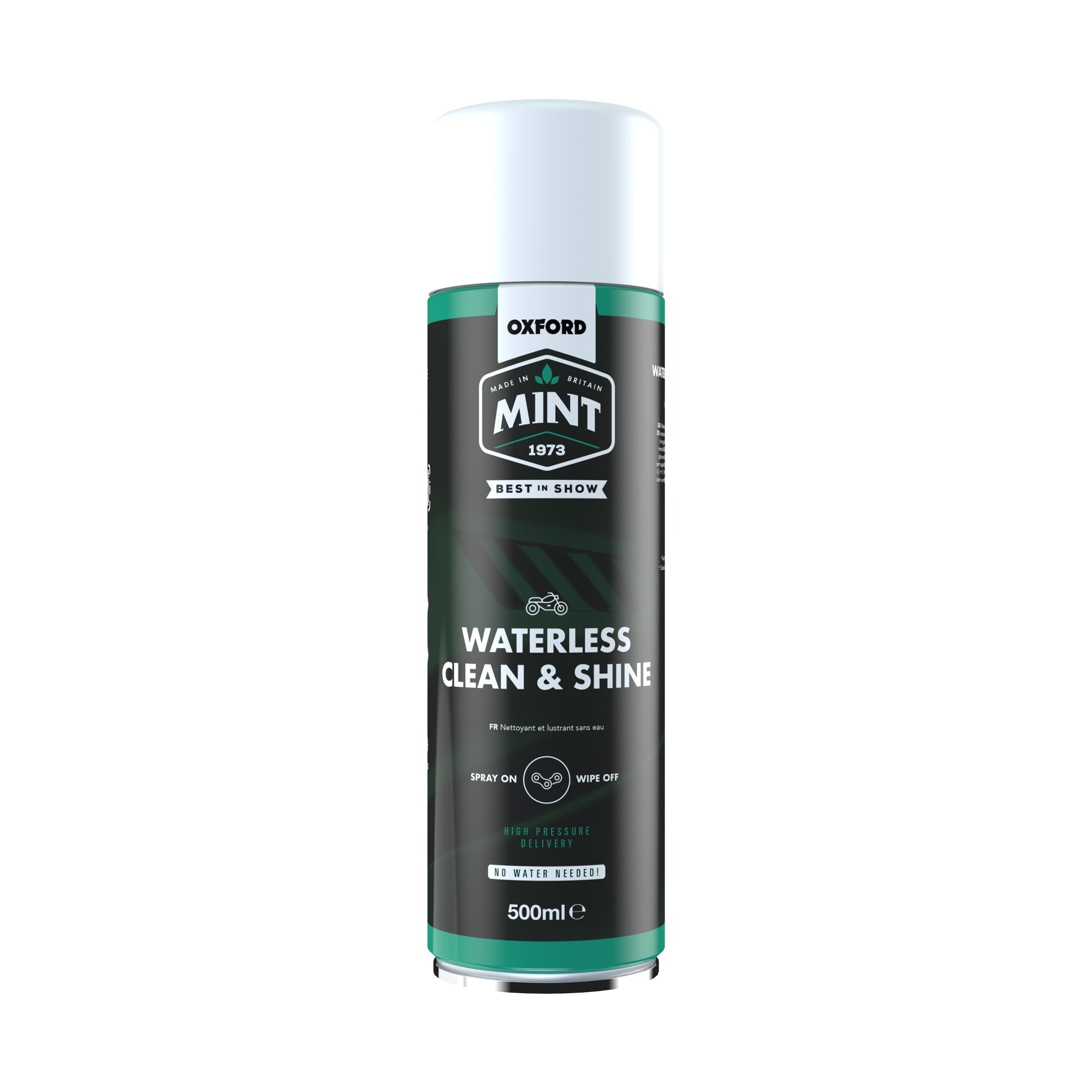 OXFORD - Mint Waterless Clean & Shine 500ml - SECURTEX MOTOR S.L (t/a MaximoMoto)