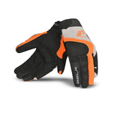 BELA ADVENTURE Textil Moto Luvas Preto Laranja