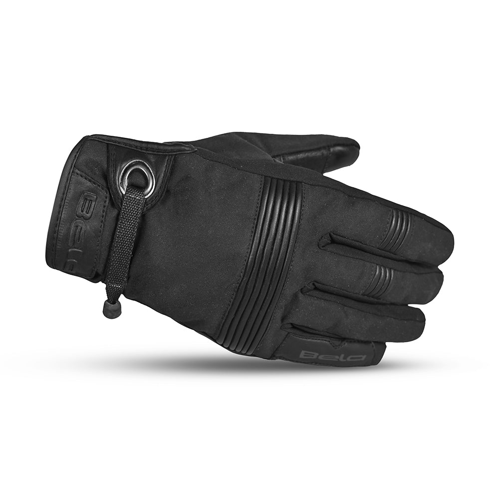 BELA MARS Homem Moto Textil Luvas Preto