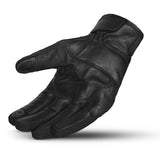 BELA MARS Homem Moto Textil Luvas Preto
