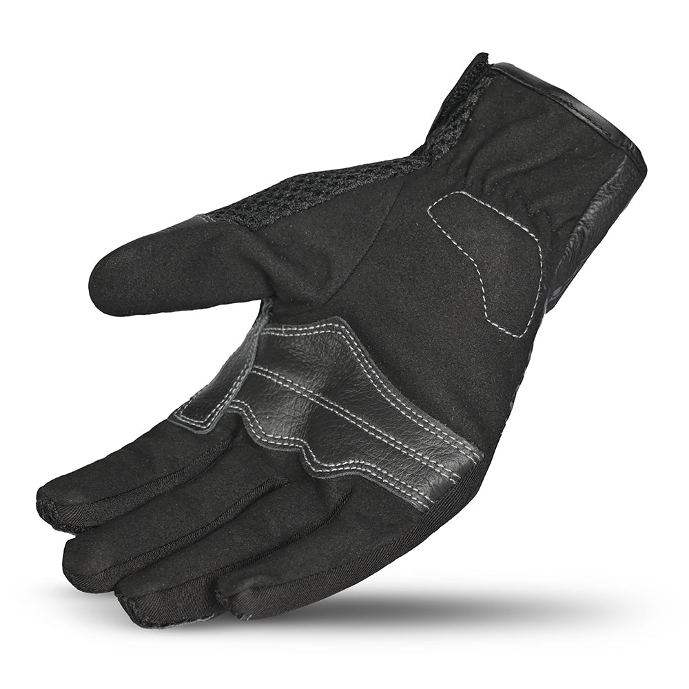 R-TECH PRIMA Black Leather Motorcycle Gloves – 4 – Maximomoto PT