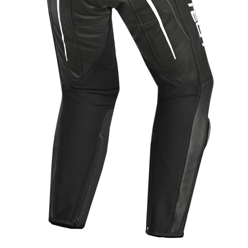 R-TECH MONO 1 PC DEFENDER GP Motorcycle Suits Black White – 4 – Maximomoto PT